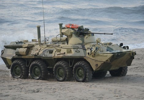 Quân đội Nga ồ ạt trang bị 'taxi chiến trường' BTR-82A