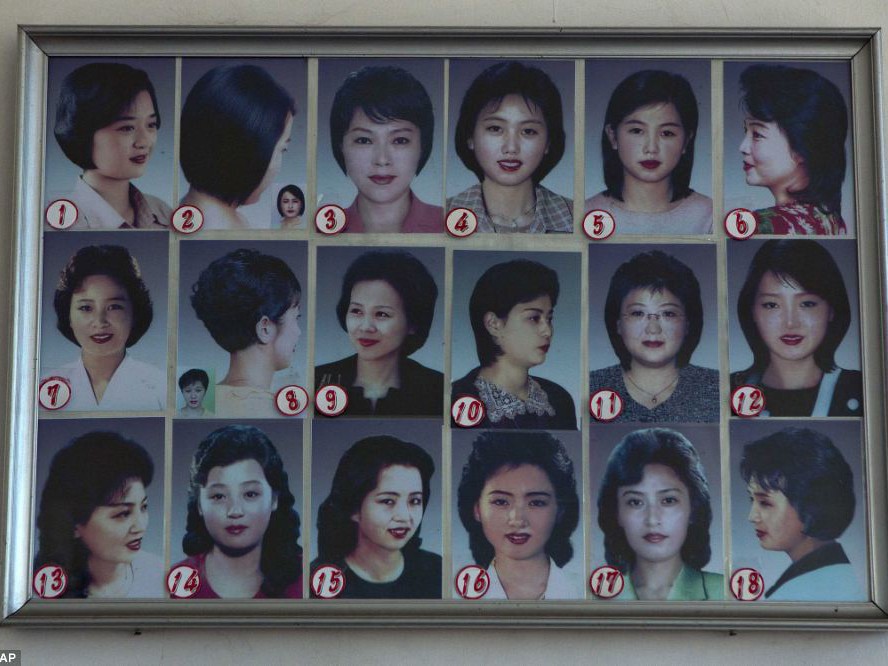 18 kiểu tóc dành cho nữ ở Triều Tiên