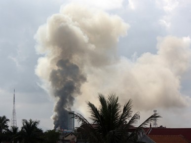 Cháy lớn ở tòa nhà cao nhất Hà Tĩnh, một người tử vong
