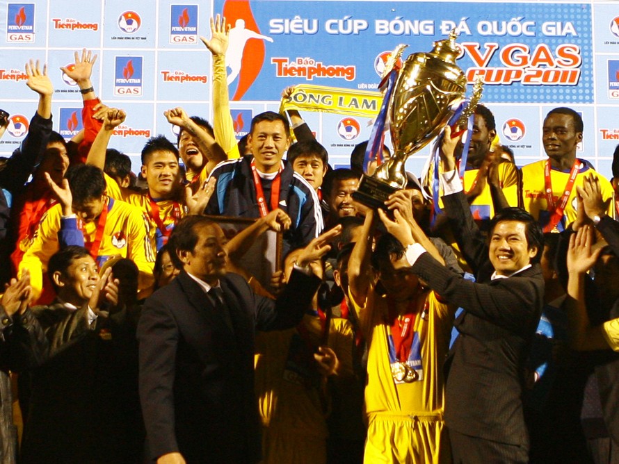 SLNA lần thứ tư vô địch Siêu cúp Quốc gia