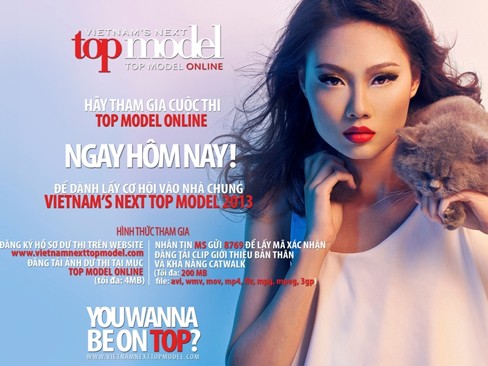 Cơ hội giành vé vào thẳng VN's Next Top Model 2013