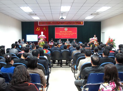 Transerco Hội nghị Công đoàn Tổng công ty Vận tải Hà Nội khoá II