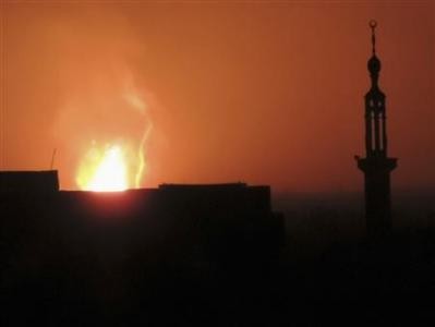 Nổ ống dẫn khí, thủ đô Syria mất điện hoàn toàn