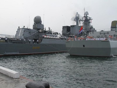 Trung Quốc, Nga tập trận hải quân chung