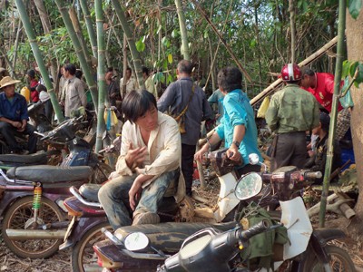 150 người cố thủ phá rừng