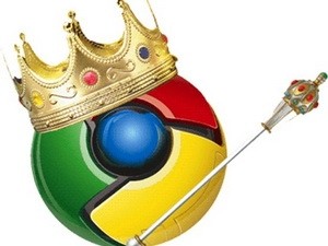 Chrome vượt Internet Explorer, là trình duyệt số một