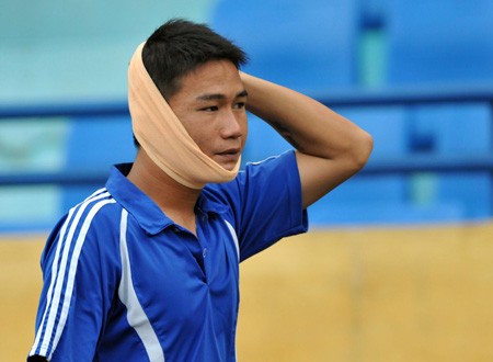 Cầu thủ Thanh Hóa bị đánh dã man