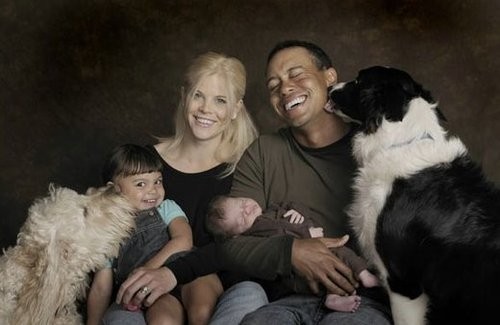 Gia đình hạnh phúc ngày nào của Tiger Woods