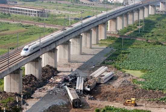 Lỗi thiết kế gây ra tai nạn tàu hỏa Wenzhou của Trung Quốc