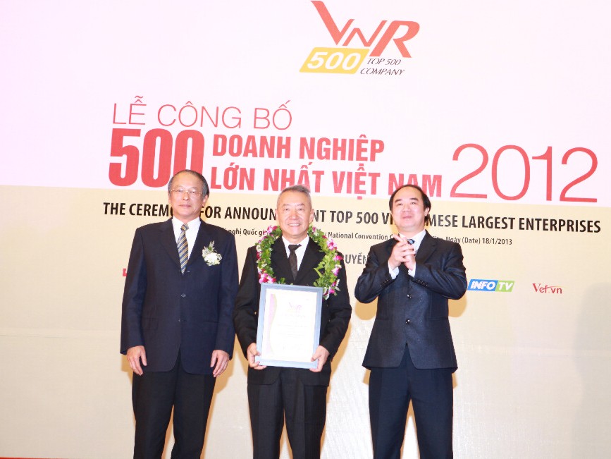 Vedan vào danh sách 500 doanh nghiệp lớn nhất Việt Nam