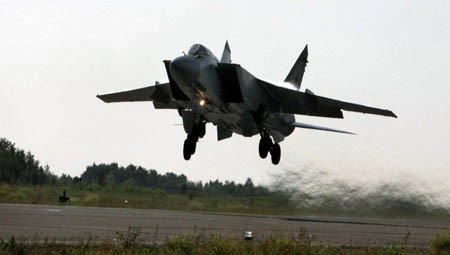 Tiêm kích của không quân Nga bị rơi