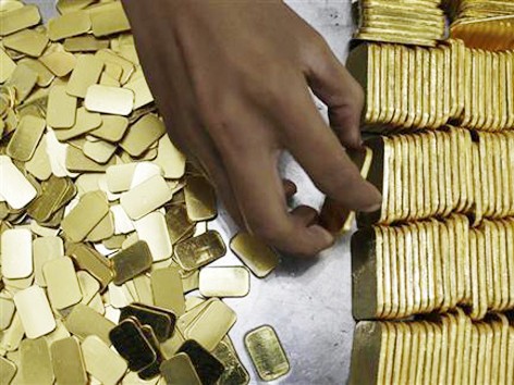 Vàng vượt mức 44 triệu đồng/lượng