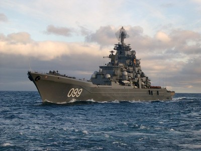 Ba tàu chiến mạnh nhất của Nga cùng tập trận