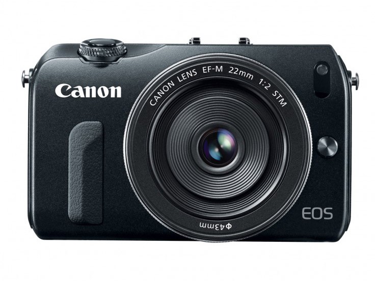 Cận cảnh Canon EOS M không gương lật