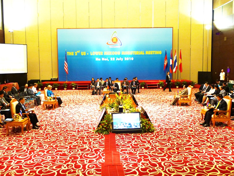 Hội nghị Bộ trưởng tiểu vùng Mekong - Hoa Kỳ lần thứ 2. Ảnh: Hồng Vĩnh