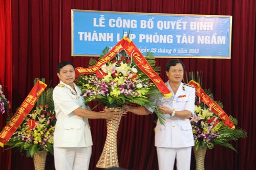 Hải quân Việt Nam thành lập Phòng tàu ngầm