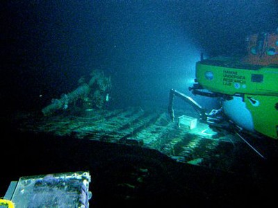 Clip: Xác tàu ngầm ‘khủng’ của Nhật ngoài khơi Hawaii
