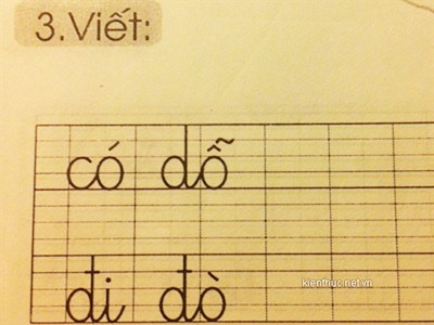 Thu hồi Vở luyện tập Tiếng Việt lớp 1 in sai chính tả