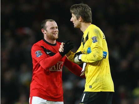 Rooney và van Der Sar sẵn sàng xung trận!