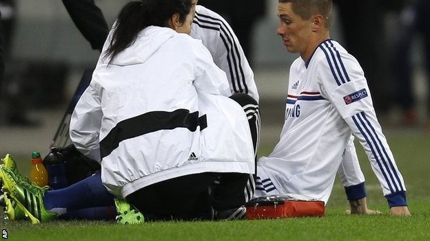 Mourinho hy vọng Torres không bị chấn thương nặng