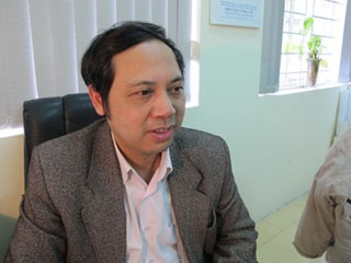 Ông Lê Huy Minh, Giám đốc Trung tâm Báo tin động đất và cảnh báo sóng thần