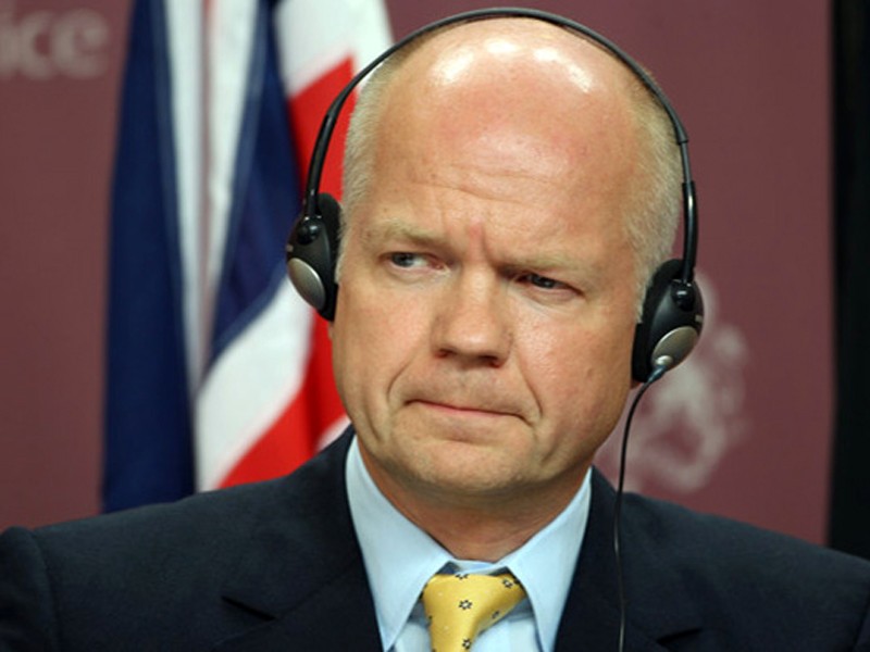 Ngoại trưởng Anh William Hague