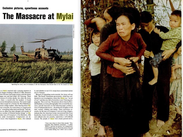 45 năm vụ thảm sát Mỹ Lai trên báo Mỹ