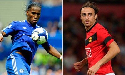 Berbatov, Drogba thành hàng thải. Ảnh: Guardian.