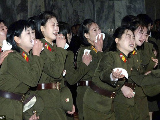 Hình ảnh đám tang ông Kim Jong Il
