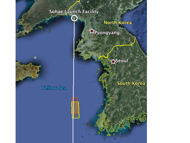 Tên lửa sắp phóng của Triều Tiên ‘quét’ qua nhiều nước