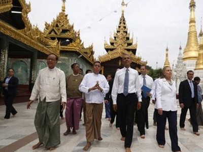 Tổng thống Mỹ hoan nghênh Myanmar cải cách