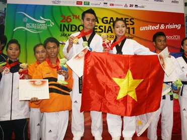 Taekwondo mở hàng vàng cho VN tại SEA Games