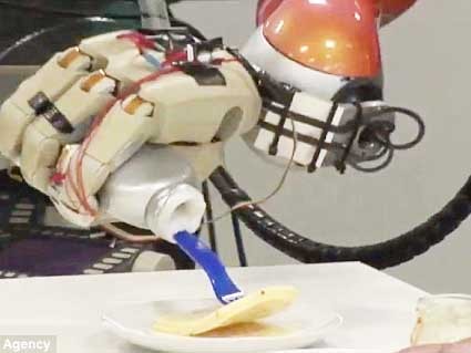 Bộ đôi 'Robot hoàn hảo' làm đầu bếp
