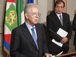 Ông Mario Monti, thủ tướng tạm quyền Italy