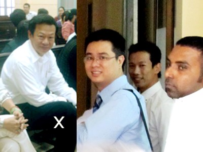 Ông Ly Sam (ảnh trái) chưa hẳn là người thắng cuộc vì còn chờ đợi kết quả phiên tòa phúc thẩm