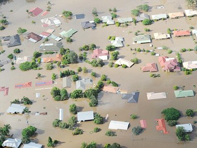 Lũ lụt khủng khiếp tấn công Australia