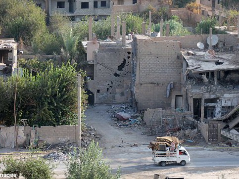 Cuộc nội chiến khiến Syria trở nên hoang tàn, đổ nát