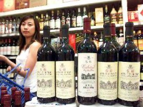 Những năm gần đây, Trung Quốc nhập khẩu một lượng lớn rượu vang từ EU