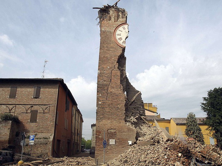 Động đất 6 độ Richter tại Italia, sáu người chết