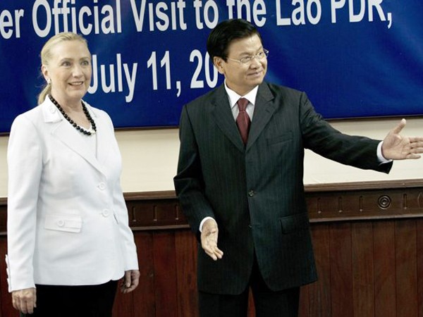 Ngoại trưởng Mỹ thăm Lào sau gần 60 năm