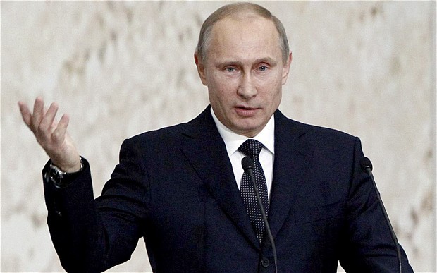 Putin được chọn là 'Người đàn ông của năm'