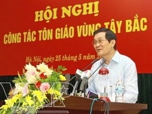 Ông Trương Tấn Sang được đề cử Chủ tịch nước