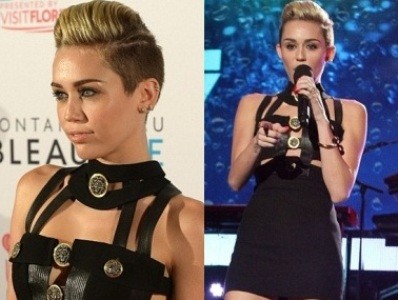 Miley Cyrus diện váy ‘độc’, khoe chân dài như người mẫu