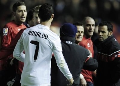 Ronaldo và Pandiani thường xuyên gây gổ tại La Liga