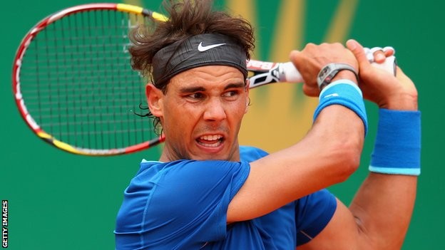 Nadal vừa chạm cột mốc lịch sử. Ảnh: Getty Images