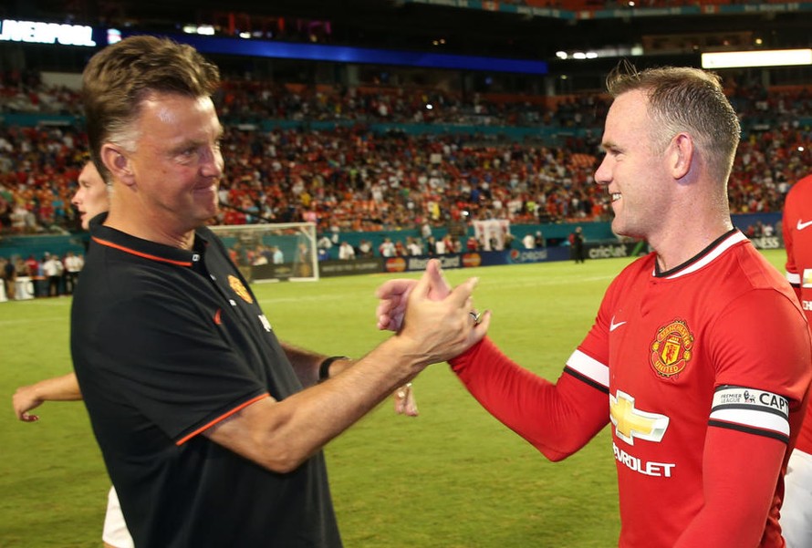 Rooney được Van Gaal trao trọn niềm tin.