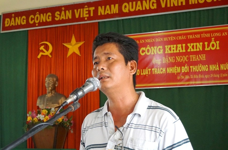 Ông Đặng Ngọc Thanh chỉ được bồi thường 162 triệu cho 7 tháng bị giam oan.