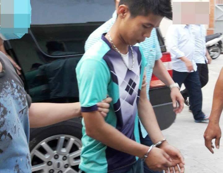 Chiều nay mùng 1 tết, công an bắt được nghi can vụ 'thảm án' tại quận Bình Tân. Ảnh: CA cung cấp.