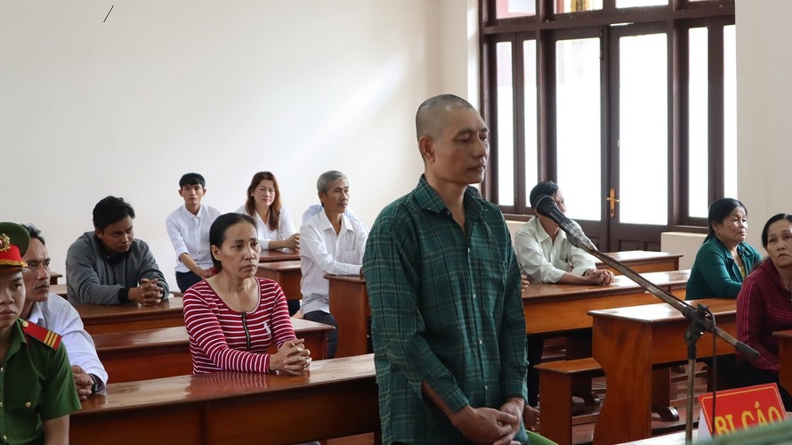 Bùi Thanh Sang tại tòa ngày 27/9.