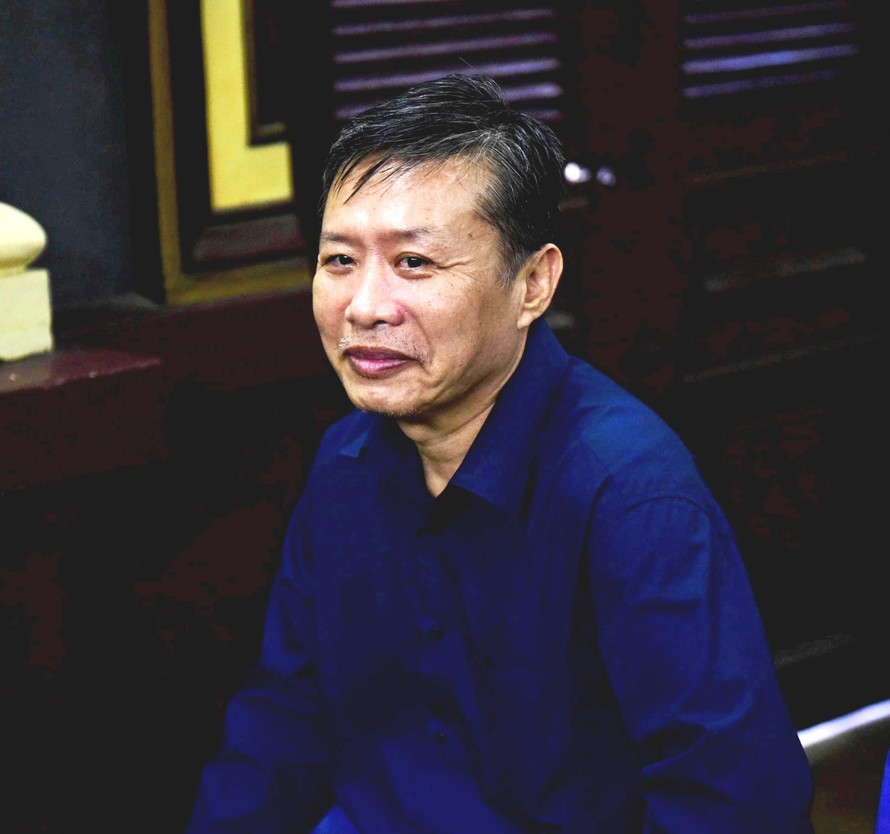 Nguyên trung tá công an Nguyễn Hồng Ánh. Ảnh: Tân Châu